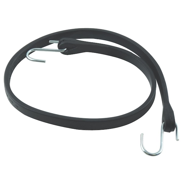 Epdm Rubber Strap Bungee Cord 10 Pack, 31"